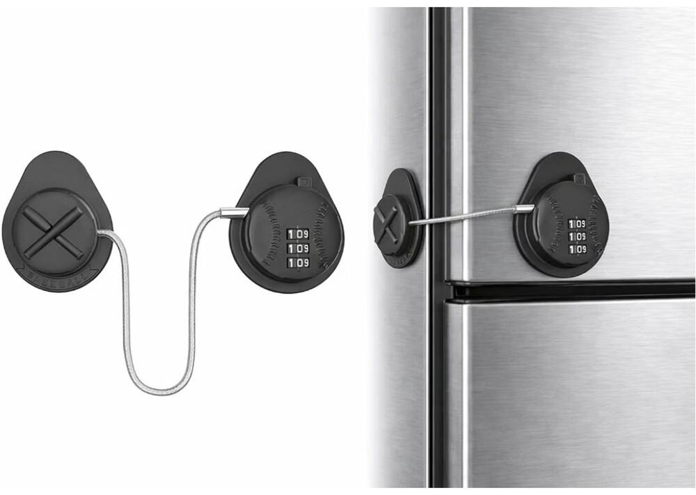 Refrigerator Lock Combination Refrigerator Cabinets Drawers Heavy Duty Key Free